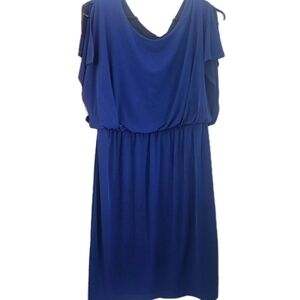 Valerie Bertinelli Royal Blue Midi Dress